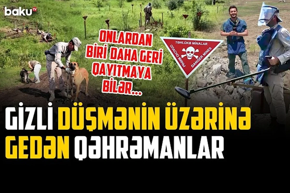 Hər addımda ölüm riski: Atası şəhid oldu, oğlu yolunu davam etdirir... - VİDEO