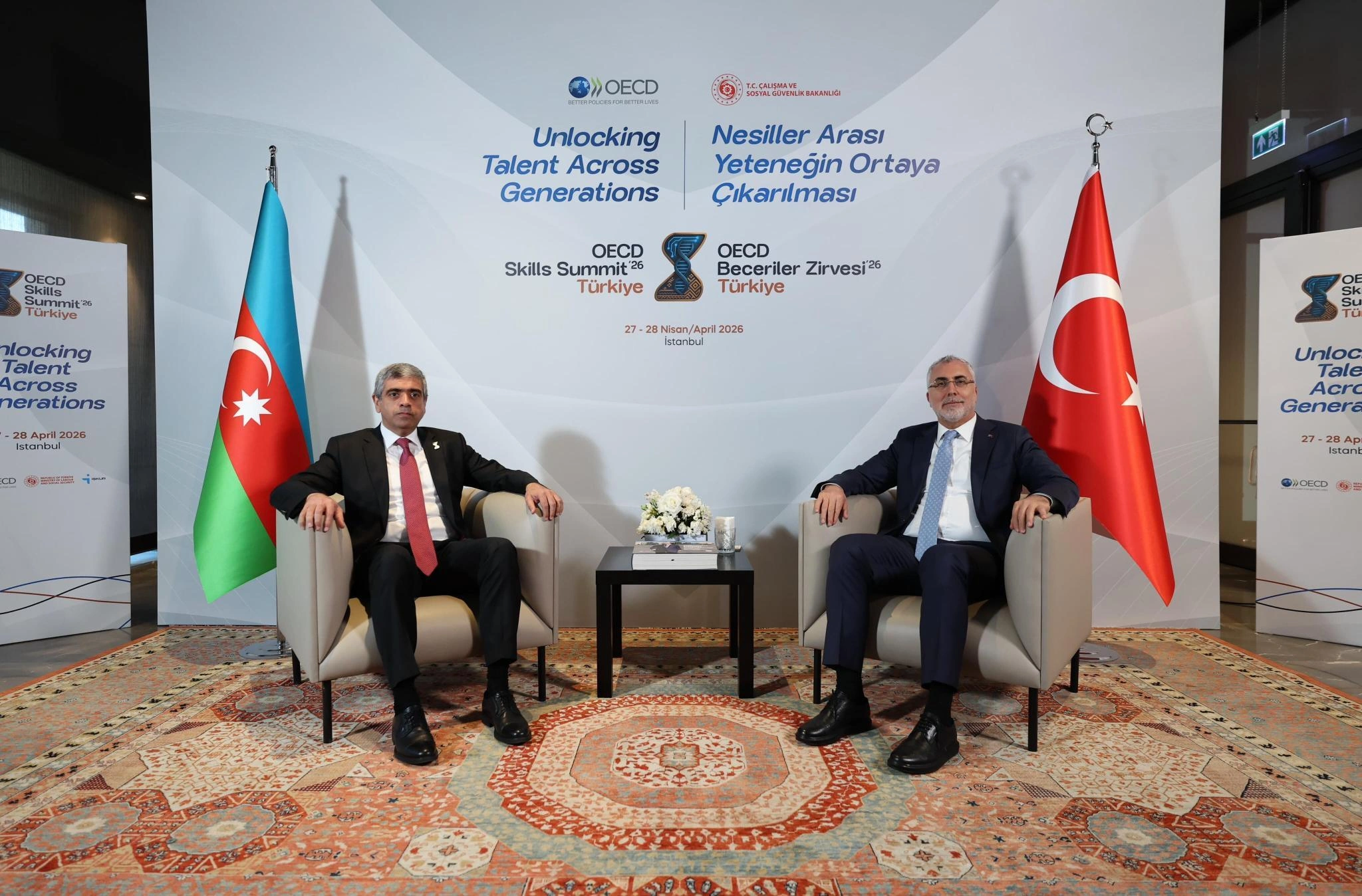 Bacarıqlar Sammiti çərçivəsində ikitərəfli görüşlər keçirildi - FOTO