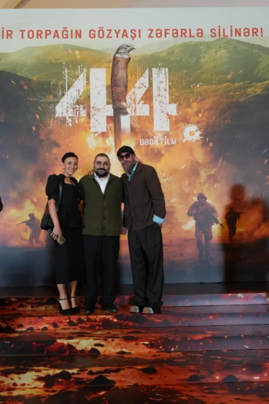 "44" bədii filminin premyerası baş tutub: Arzu Əliyeva və Alyona Əliyeva təqdimatda iştirak ediblər