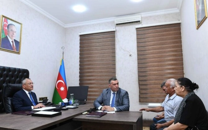 Dövlət Komitəsində vətəndaşların növbəti qəbulu keçirildi - FOTOLAR