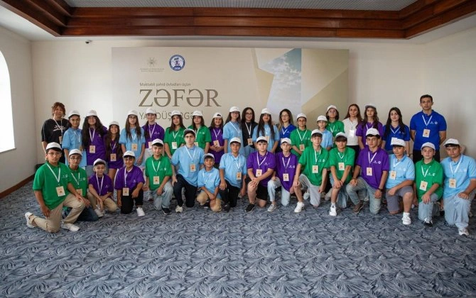 Şəhid övladları üçün “Zəfər” yay düşərgəsi keçirilib - FOTOLAR