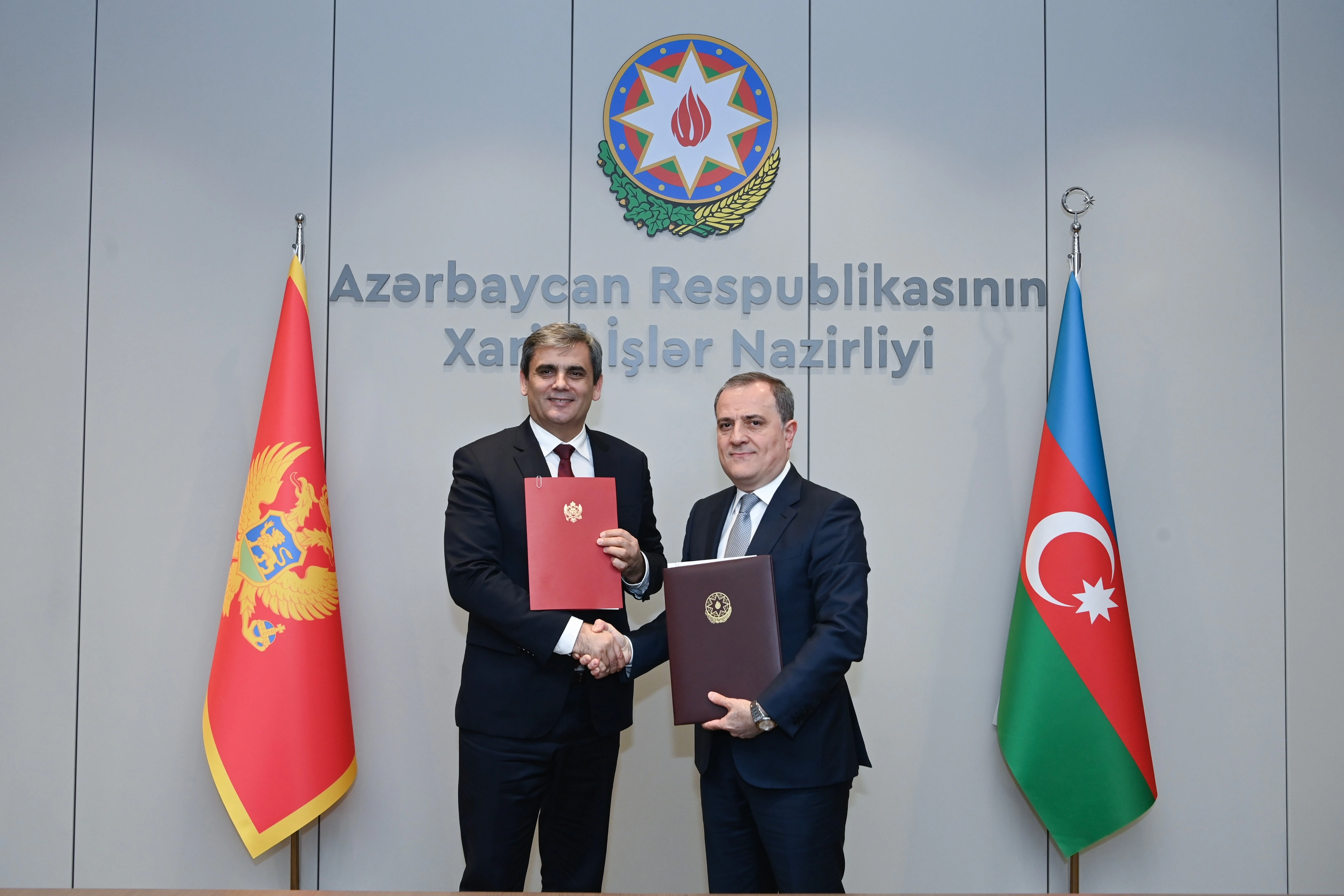 Azərbaycanla Monteneqro arasında Anlaşma Memorandumu imzalandı - FOTO