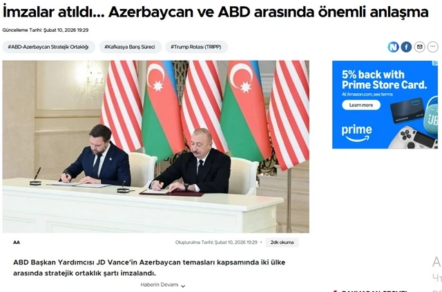 ABŞ vitse-prezidentinin Azərbaycana səfəri dünya mediasının diqqətindədir - FOTO