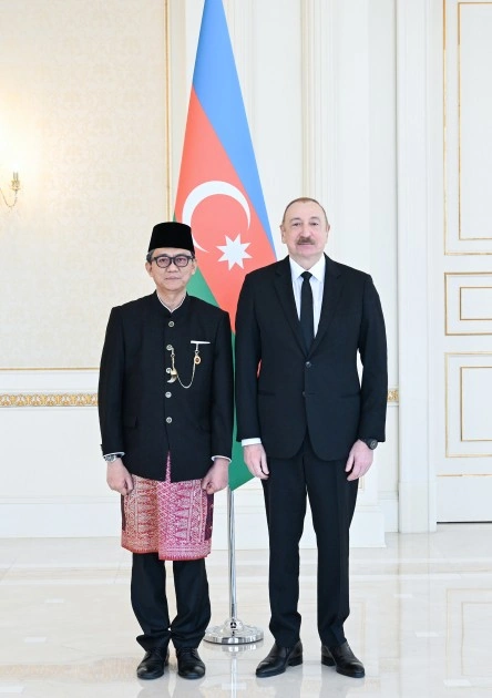 Prezident yeni səfirlərin etimadnamələrini qəbul etdi - YENİLƏNİB + FOTOLAR