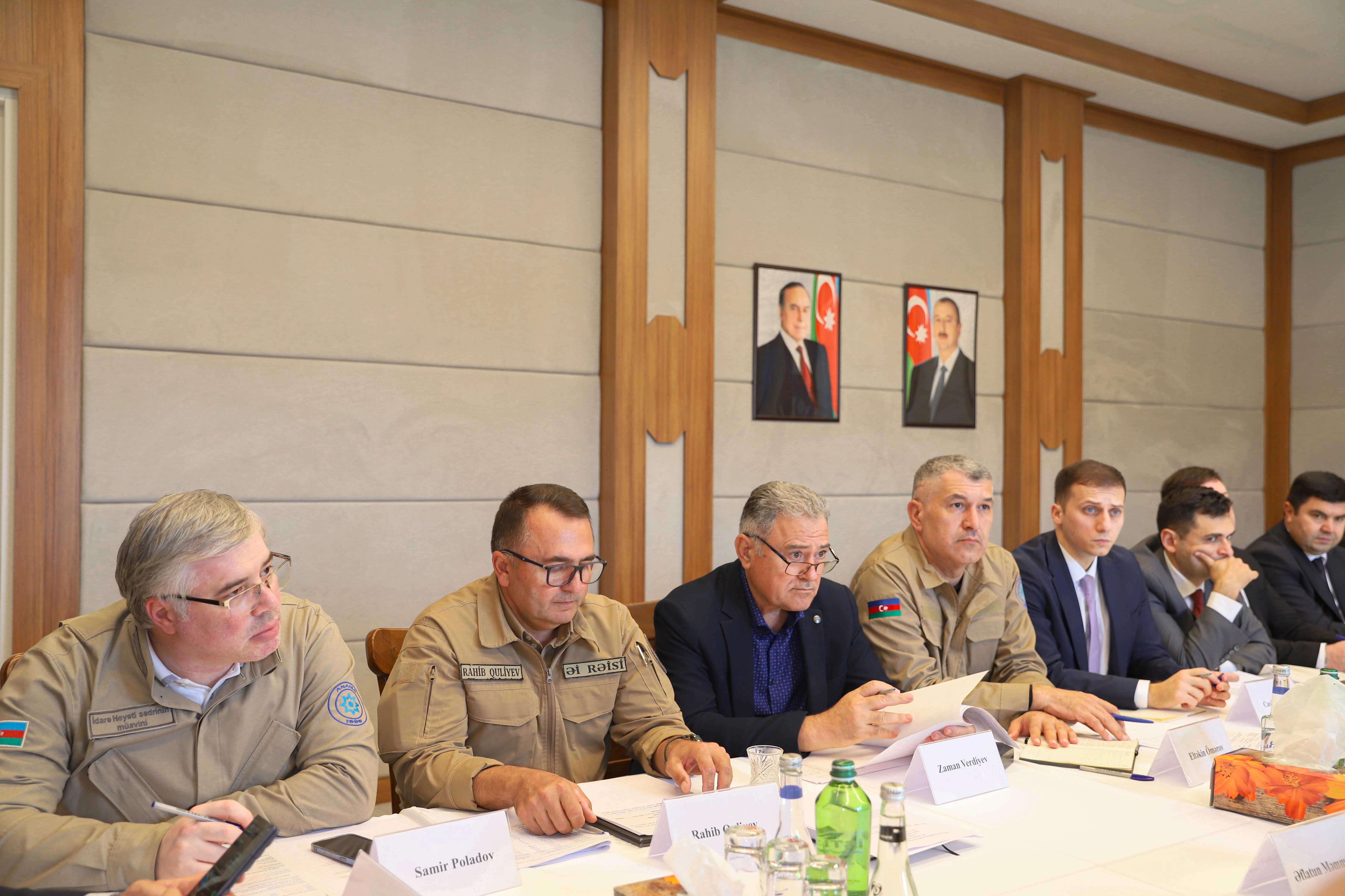 Cəbrayılda minatəmizləmə üzrə İşçi qrupun iclası keçirildi - FOTO