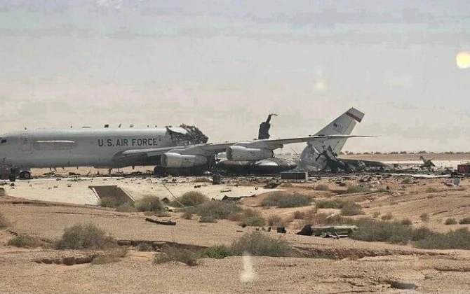 Əsgərlər İranın ABŞ bazalarına vurduğu 13 milyardlıq ZİYANIN GÖRÜNTÜLƏRİNİ SIZDIRDI...-"CBS News"+VİDEO