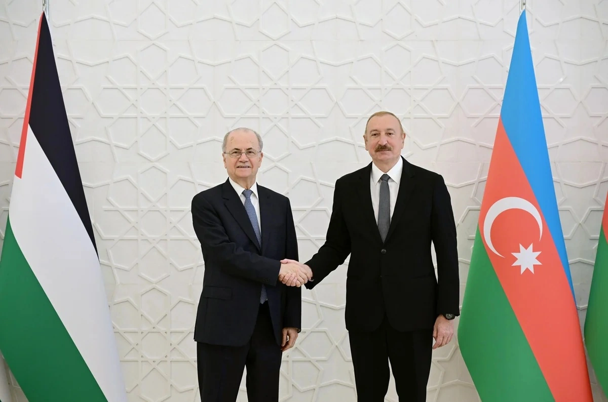İlham Əliyev Fələstinin Baş nazirini qəbul etdi - FOTO