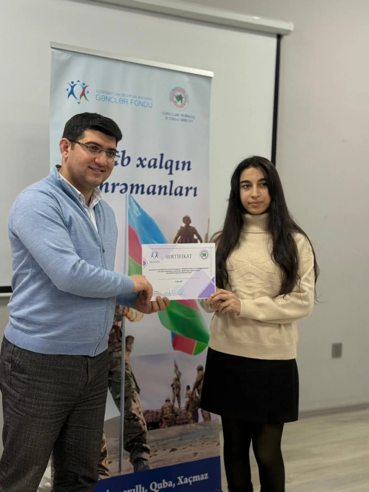 “Qalib xalqın Qəhrəmanları” layihəsinin yekun tədbiri keçirildi - FOTO