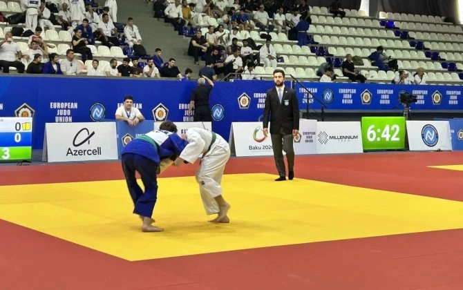 Bakıda Avropa Cüdo Ümidləri Turniri başladı