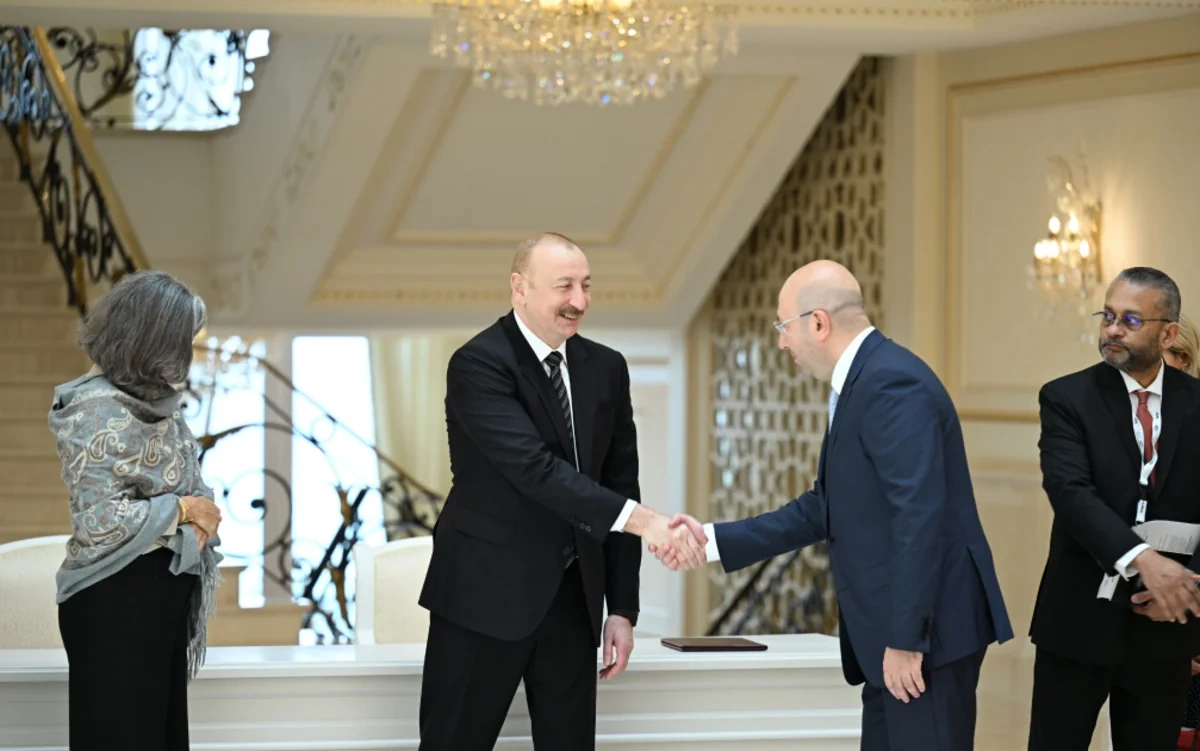İlham Əliyev BMT-nin Məskunlaşma Proqramının icraçı direktorunu qəbul edib - FOTO