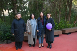 Leyla Əliyeva Mərkəzi Nəbatat bağında uşaqlar üçün təşkil olunan tədbirdə iştirak edib