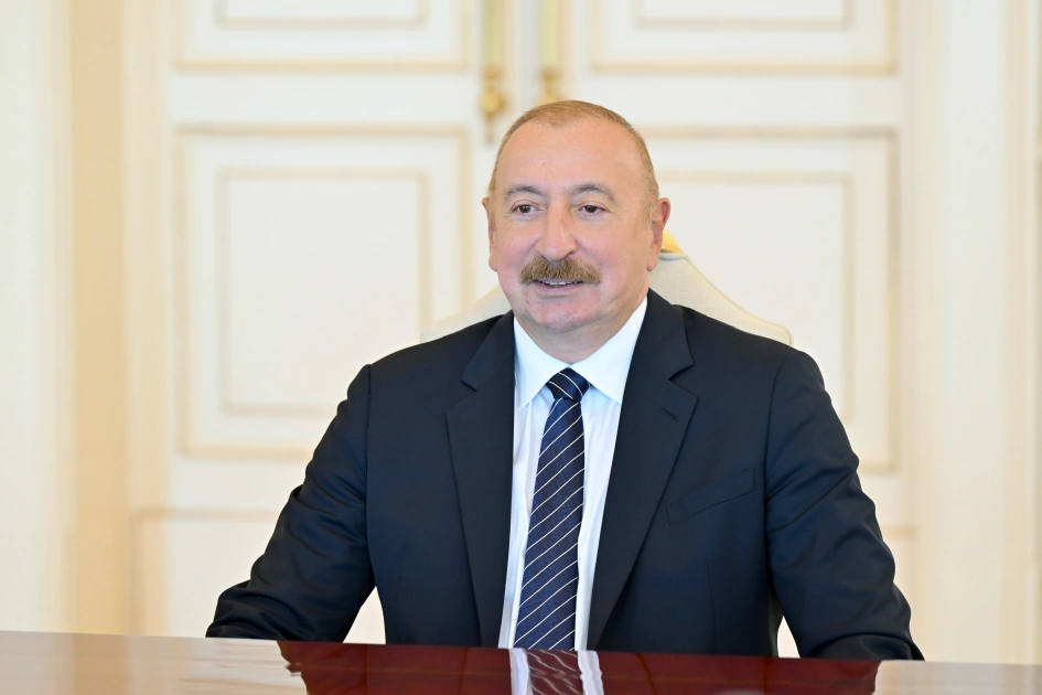 İlham Əliyev Şri-Lankanın xarici işlər, xarici məşğulluq və turizm nazirini qəbul edib - FOTO