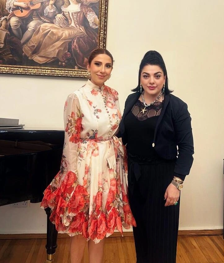 Fidan Hacıyevanın Vokal Məktəbində dünya şöhrətli Tamara İverinin ustad dərsi keçirildi - FOTO/VİDEO