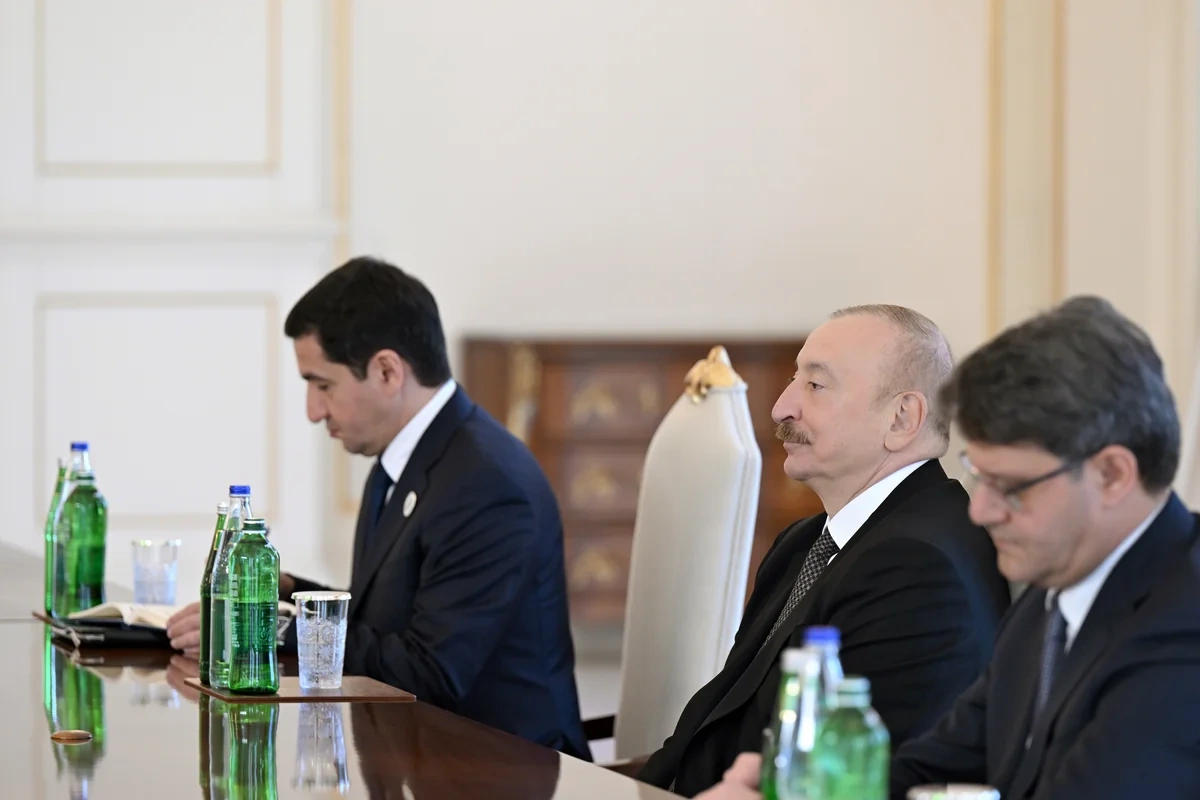 İlham Əliyev Slovakiya baş nazirinin müavinini qəbul etdi - FOTO