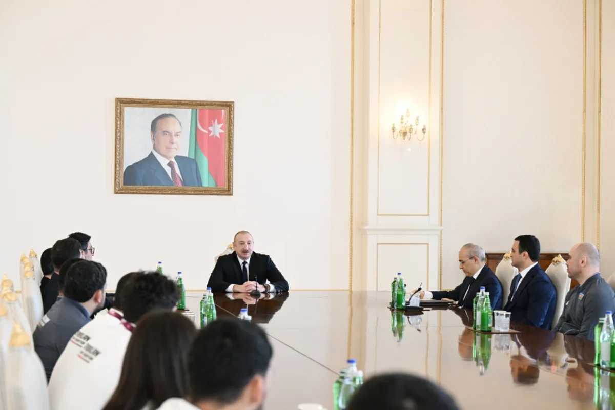 Prezident: "İdmançılarımızda qələbə əzmi çox güclüdür"