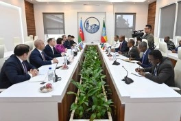 Sahibə Qafarova Efiopiya Xalq Nümayəndələri Palatasının sədri Tagasse Çaffo ilə görüşüb - FOTO