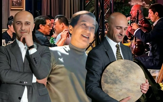 Ceki Çan üçün muğam oxuyan xanəndə: “Telefonuna da çəkdi, süni intellekt olduğunu deyirlər” - FOTO+VİDEO