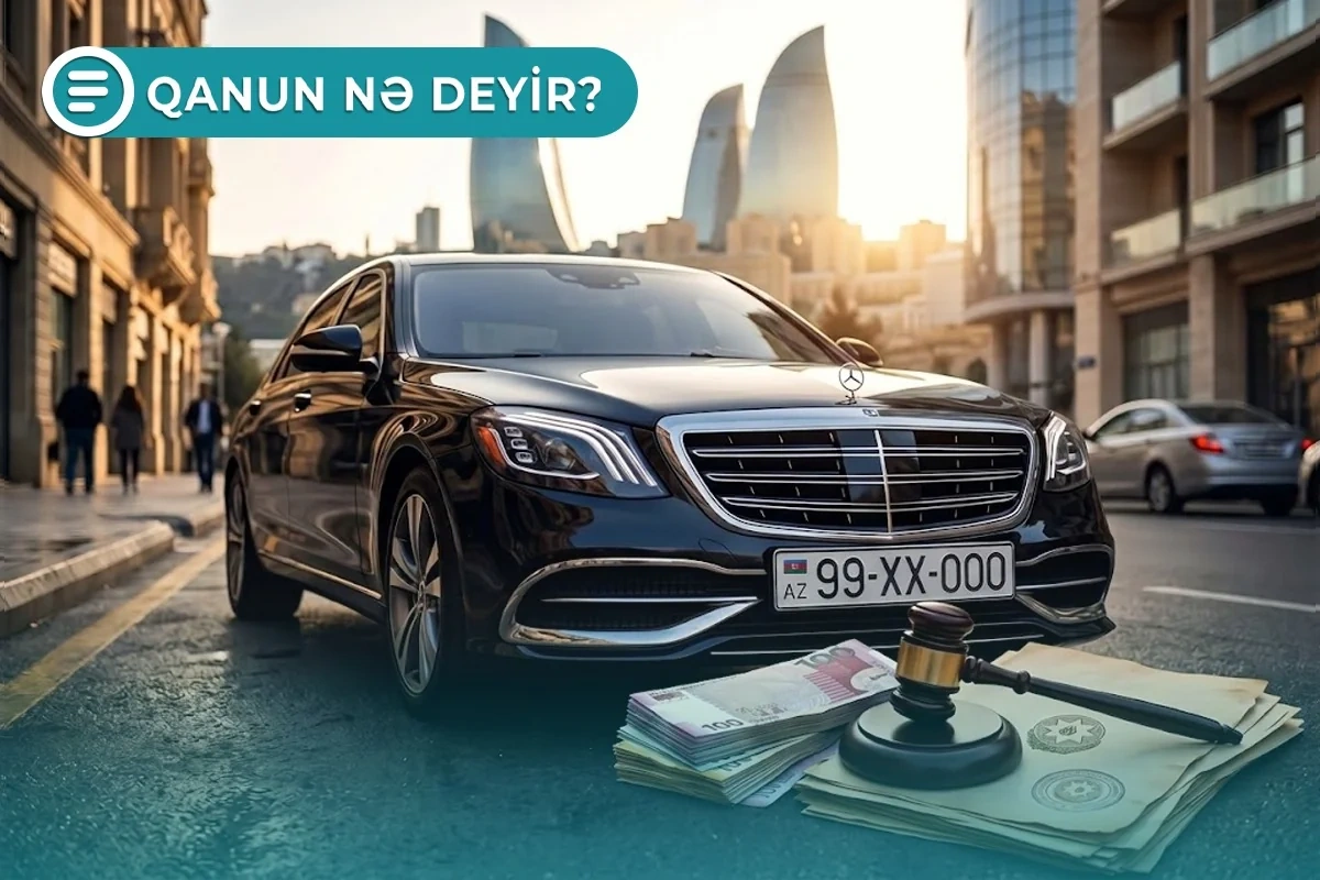 Avtomobil nömrələrinin maksimal rüsumu 3000 manat ola bilər - Qanun nə deyir?