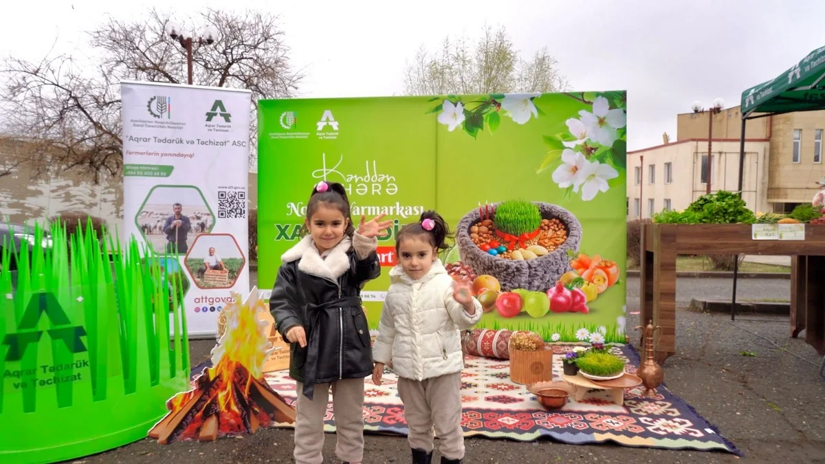 Xankəndidə "Kənddən Şəhərə" Novruz yarmarkası keçirilir - FOTO