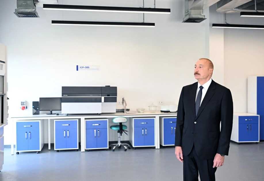 İlham Əliyev “SABAH.city” innovasiya şəhərciyinin birinci mərhələsinin açılışında - FOTOLAR