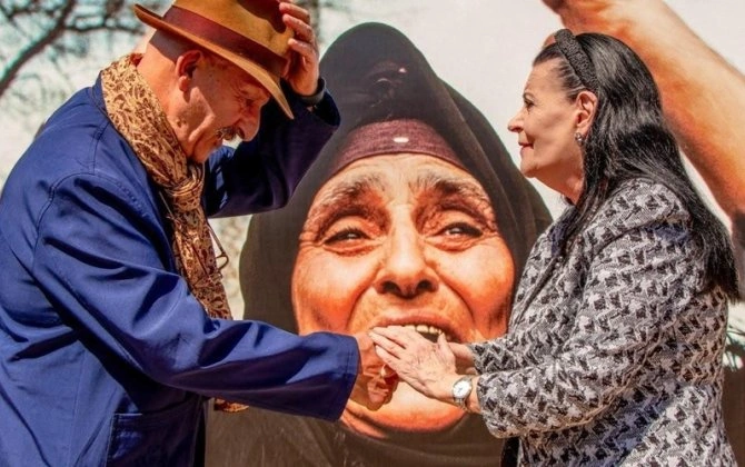 Malta Prezidenti Xocalı soyqırımına həsr olunmuş Reza Deqatinin fotosərgisini ziyarət edib - FOTO