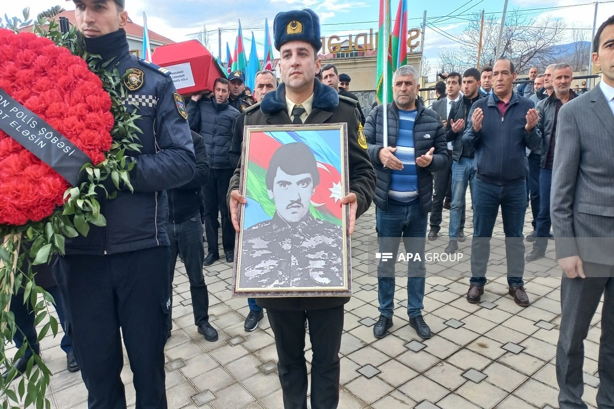 İtkin-şəhid Cavanşir Həsənovun qalıqları Balakəndə dəfn olunub - FOTO