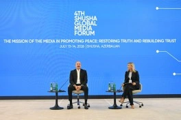 Prezident İlham Əliyev IV Şuşa Qlobal Media Forumunun açılışında iştirak edib - FOTO - VİDEO - YENİLƏNİB