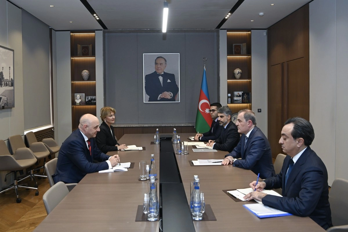 Ceyhun Bayramov Gürcüstanın Azərbaycana yeni təyin olunmuş səfirini qəbul edib - FOTO