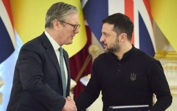 Ukrayna Böyük Britaniya ilə nüvə sazişi imzaladı...-"POLİTİCO"
