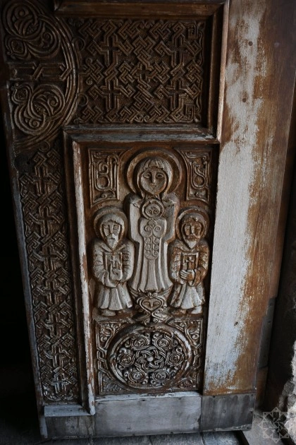 Diplomatlar Gəncəsər monastırında - FOTOLAR