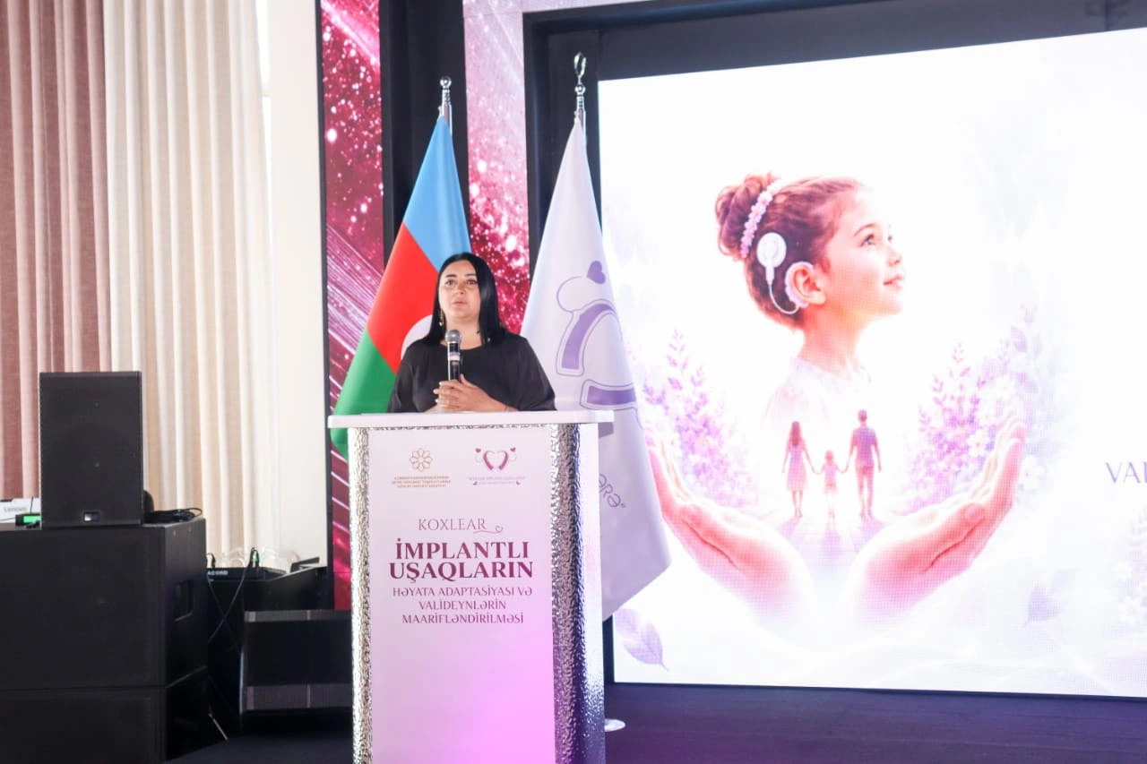 "Koxlear implantlı uşaqların həyata adaptasiyası və valideynlərin maarifləndirilməsi" layihəsi başa çatdı - FOTO