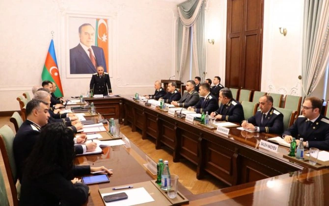 Baş Prokurorluqda Kollegiya iclası keçirilib - FOTO
