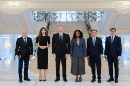 Prezident İlham Əliyev yerli televiziya kanallarına müsahibə verib - FOTO