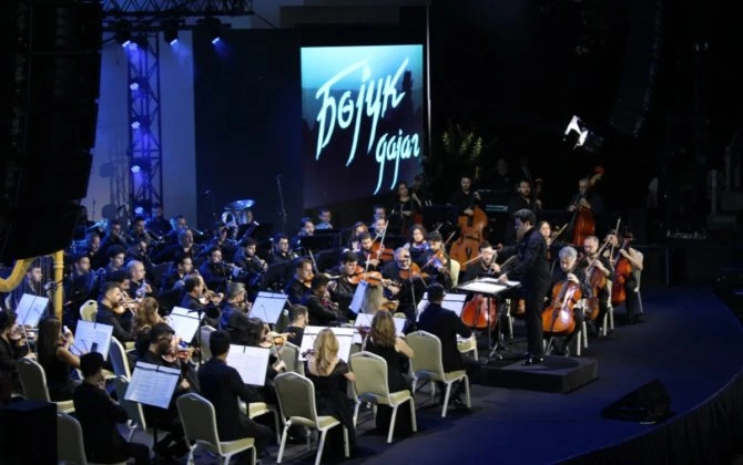 İlk dəfə Qəbələ Festivalında Azərbaycan kinofimlərindən musiqilər səsləndirilib - FOTO