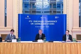 Ceyhun Bayramov Azərbaycan Araşdırmaları üzrə 4-cü Avropa Konfransında çıxış edib - FOTO