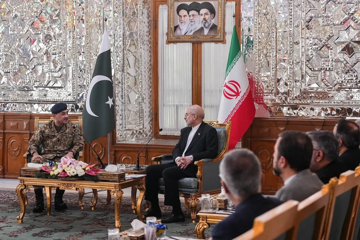 Pakistan ordusunun baş komandanı Tehrandadır - FOTO