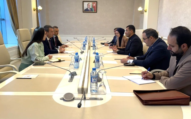 Oman Sultanlığı Şura Məclisinin sədri Bakıda səfərdədir