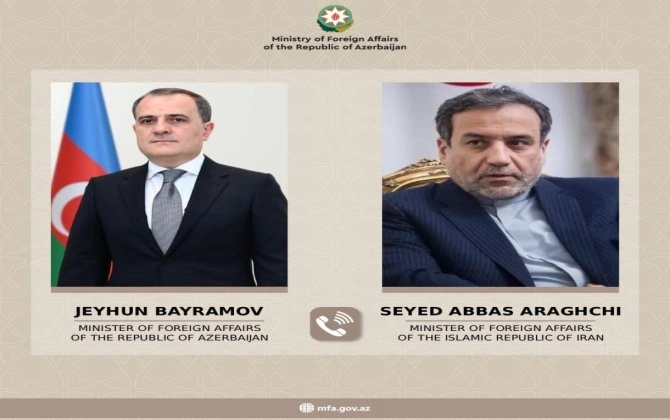 Azərbaycan və İran XİN rəhbərləri regionda təhlükəsizlik məsələlərini müzakirə edib