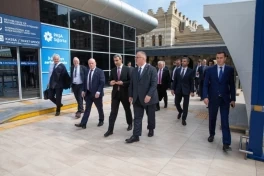 Çexiyanın nəqliyyat naziri Bakı Dəmiryol Vağzalında olub - FOTO