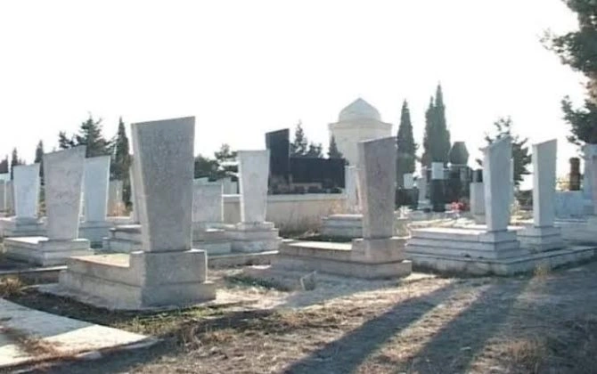 Salyanda qəbiristanlıqdan meyit tapıldı