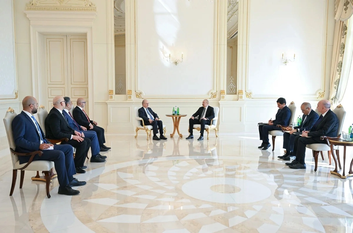 İlham Əliyev Fələstinin Baş nazirini qəbul etdi - FOTO