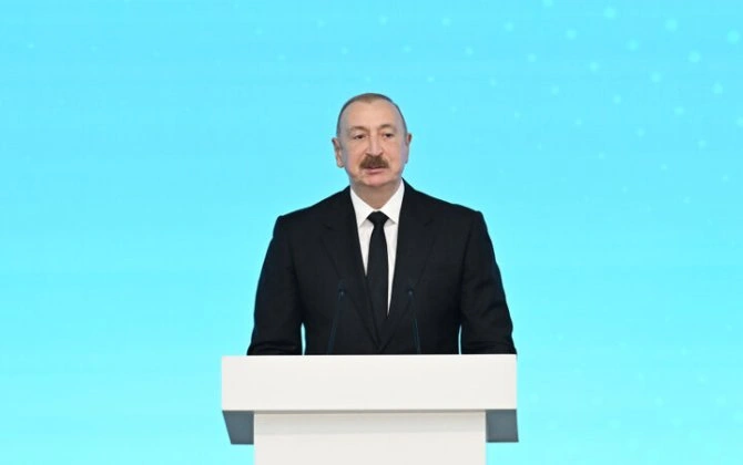 İlham Əliyev "Bakı Enerji Həftəsi"nin iştirakçılarına müraciət ünvanladı