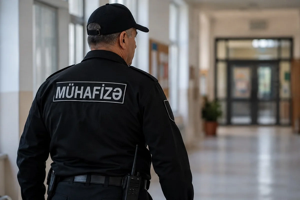 Bakıda məktəb mühafizəçisinə hücum etdilər