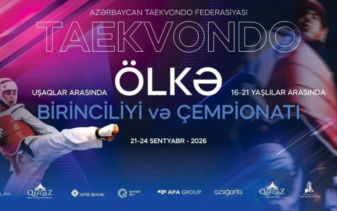 Bakıda taekvondo üzrə ölkə çempionatı və "Koreya Səfiri Kuboku" keçiriləcək