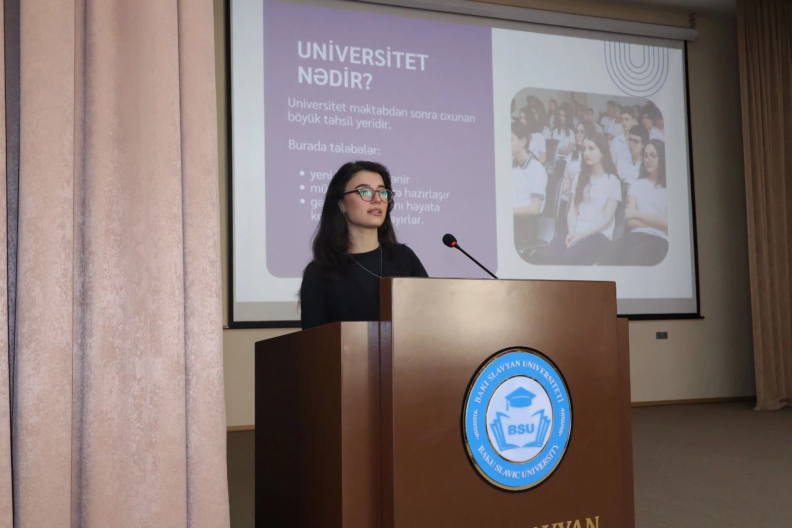 BSU-da abituriyentlər üçün fürsət: maarifləndirici infoturlar başlayıb - FOTO