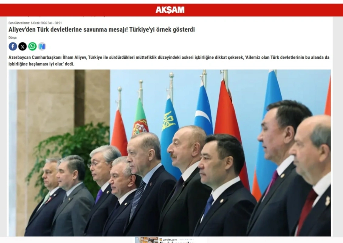 Prezident İlham Əliyevin yerli televiziya kanallarına müsahibəsi dünya mediasının diqqət mərkəzindədir - FOTO