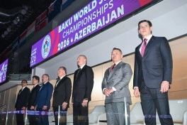 İlham Əliyev cüdo üzrə dünya çempionatının açılış mərasimini izləyib - YENİLƏNİB - FOTO