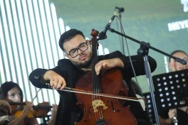 XV Qəbələ Beynəlxalq Musiqi Festivalının açılışı olub - FOTO