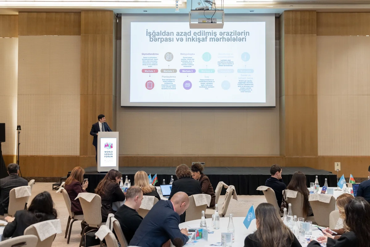Media nümayəndələri üçün WUF13 haqqında məlumatlandırma sessiyası keçirilib - FOTO