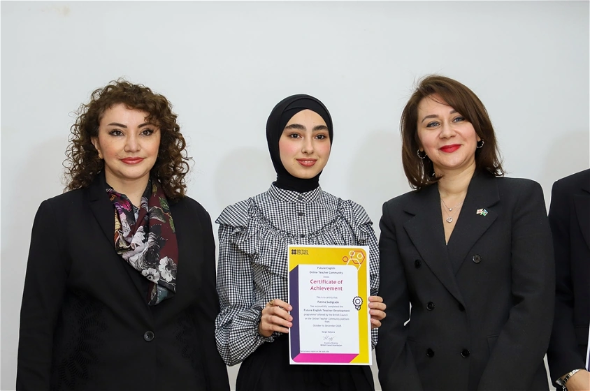 ADU-da “Gələcəyin İngilis Dili (Future English)” layihəsinin yekunlarına həsr olunmuş tədbir keçirilib - FOTO